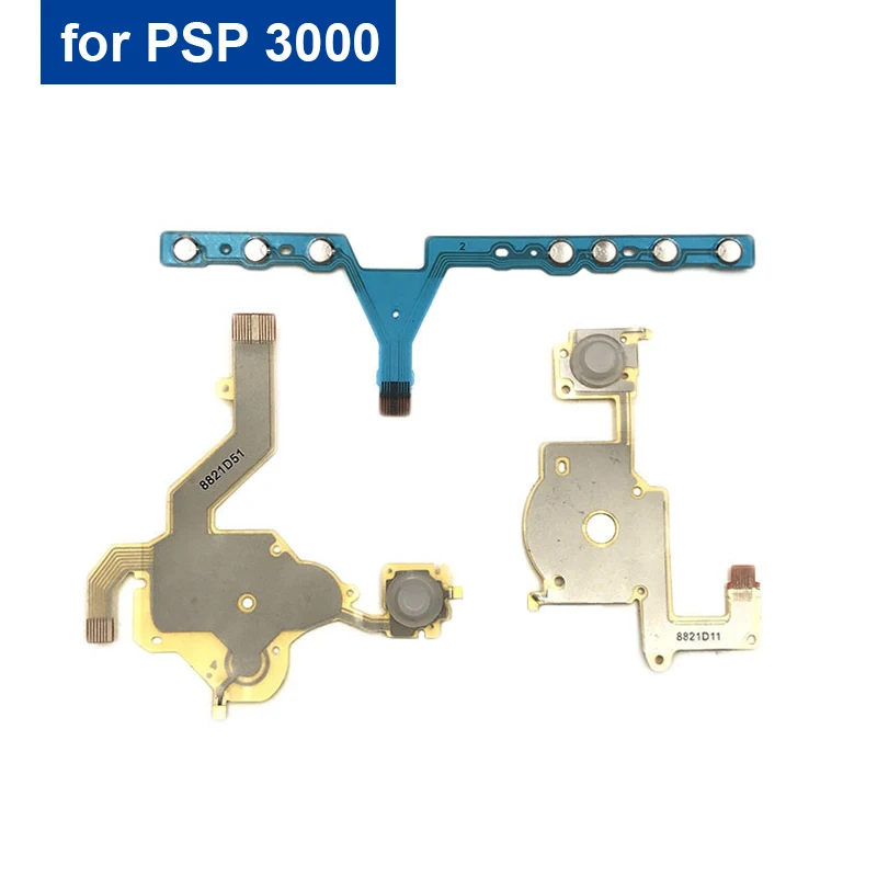 

50pcs For PSP 3000 Left Right Buttons Function Start Home Volume PCB Keypad Flex Cable for Sony PSP 3000 PSP 3004 3001 3008 300x