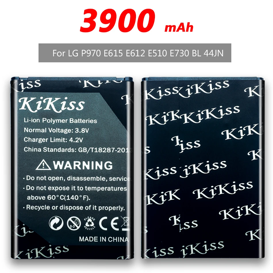 3900 мАч батарея BL 44JN для LG Optimus Черный P970 E730 P690 P693 E510 E610 E612 E615 C660 MS84 телефон + номер