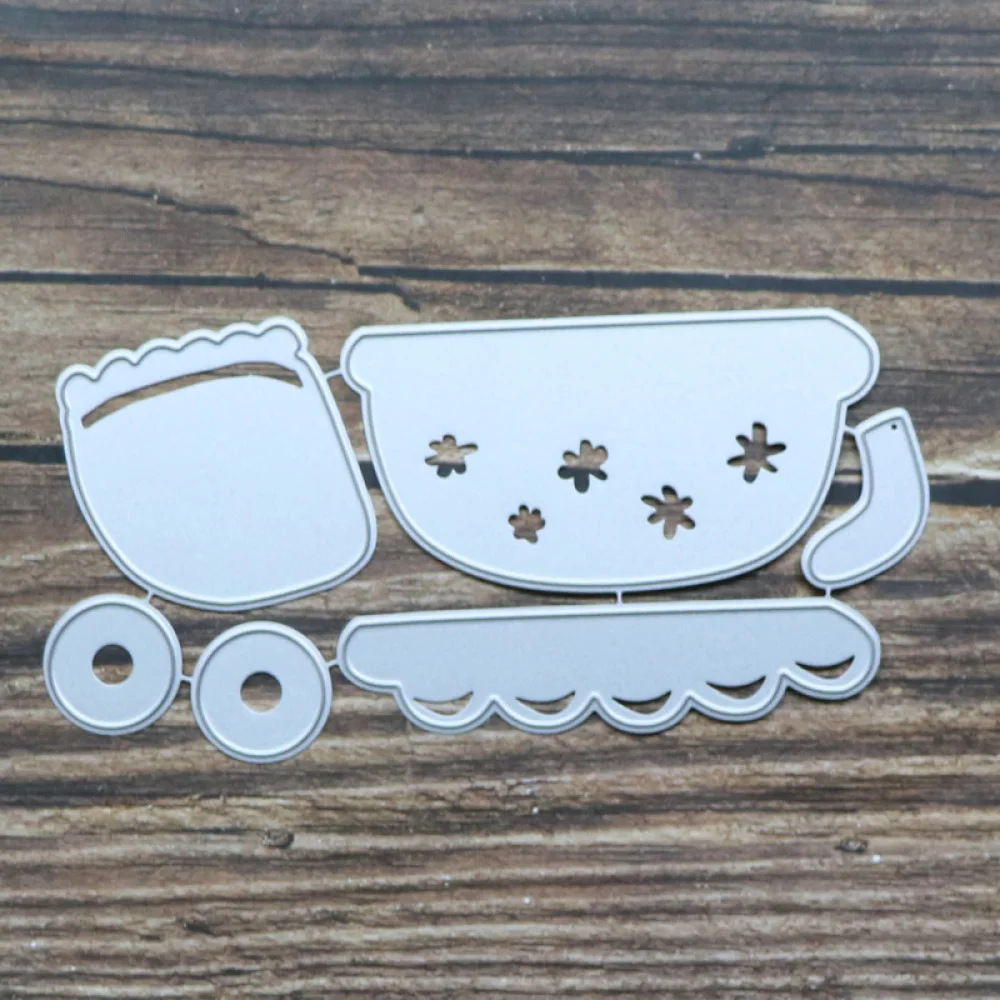 

Baby Carriage Trolley Metal Cutting Dies Stencils for DIY Scrapbooking Stamping Die Cuts Paper Cards Craft