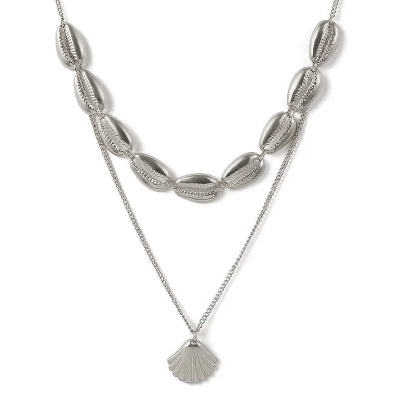 Ожерелье из ракушек 2021 колье Моаны в богемном стиле Женское Женская цепочка до