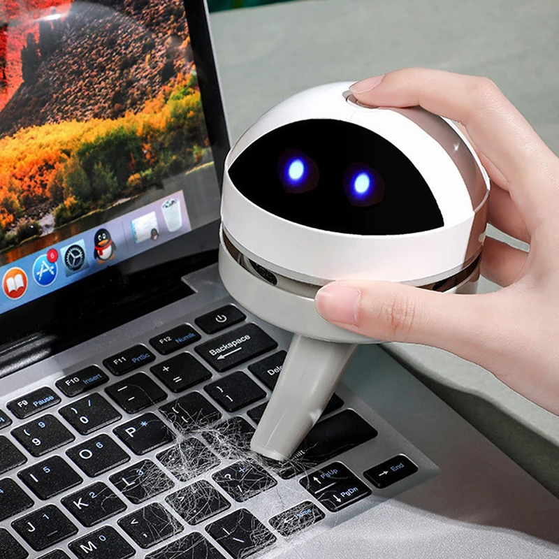 

Mini Vacuum Cleaner With Cleaning Brush For Home And Office, Desktop Vacuum Cleaner Desktop Cleaning Brush