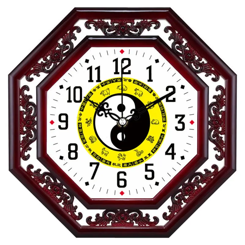 Скандинавская деревянная Бесшумная цифровая стена Декор часов для гостиной игла