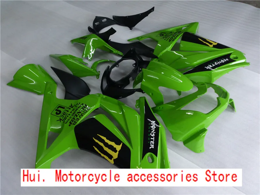 Kawasaki обтекатель Ninja EX250R ZX 250 r 2008 2012 год 08 09 От 10 до 12 лет обтекатель|Полные