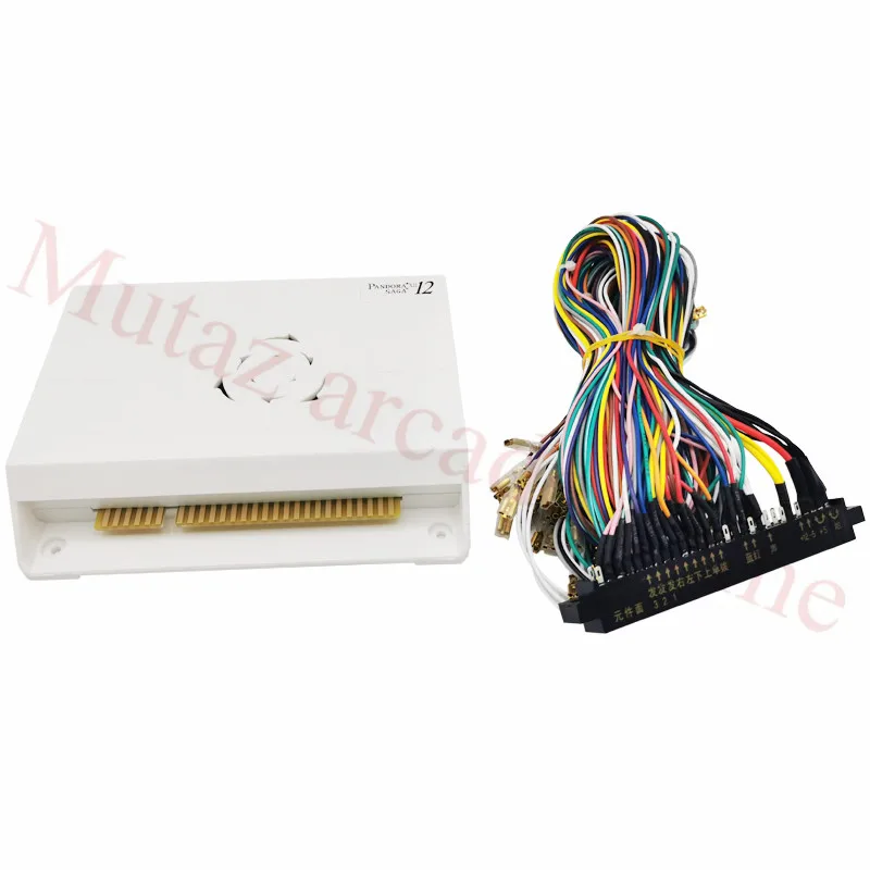 Pandora XII 12 Игровая приставка в комплекте 3188 1 jamma печатной платы 3d игр usb проводной