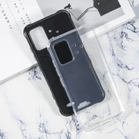 for Umidigi Bison Pro Case Slim Phone Case Matte Black Clear Transparent Pudding Capa Soft Coque Back Funda Protective Cover