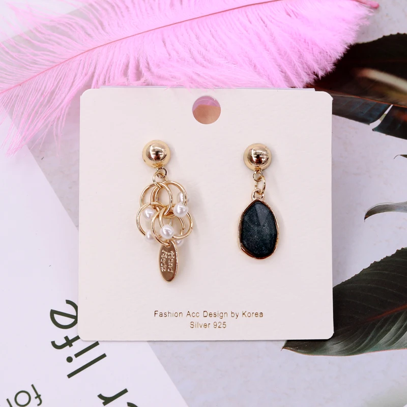 Пластиковые витрины для сережек большого размера 7x7 см 20 шт./лот модные