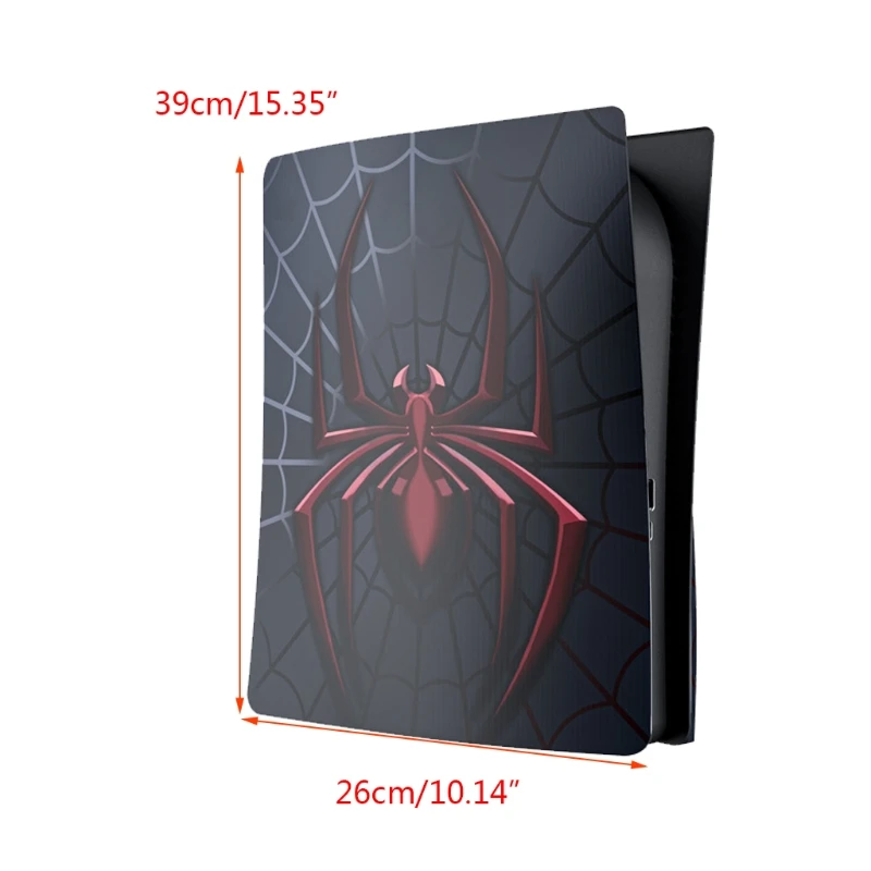 

Console Protective Shell, Replacement Skin Cover Anti-Scratches Repair Plate Compatible with PS5 Disc Edition Version