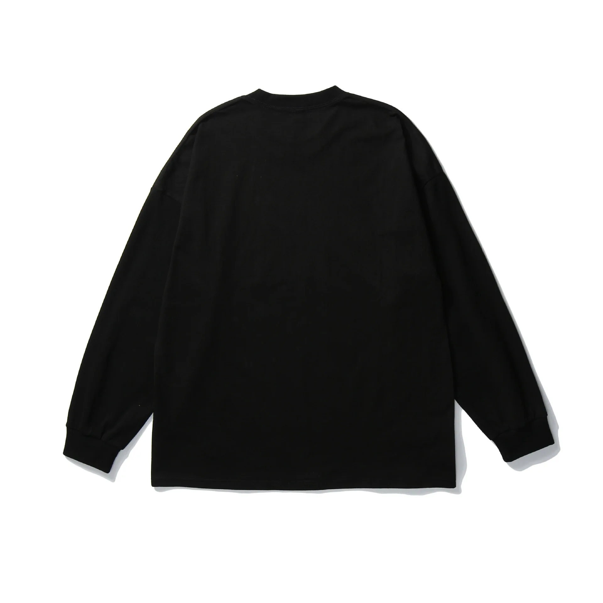 

Cartoon Comics Girl Print Long Sleeve Men's Tee Shirt Spring O-Neck Oversized Cozy Harajuku College Style Couple Streetwear Tops