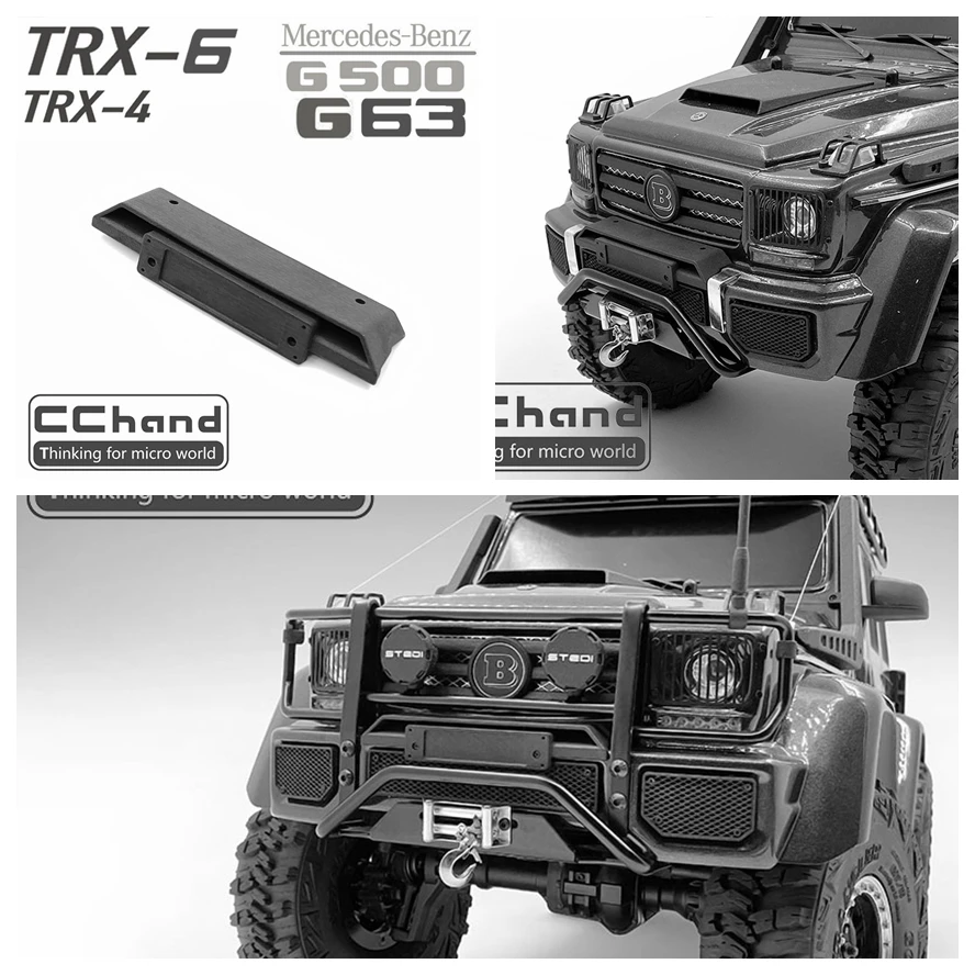 Передний бампер верхний Впускной Для TRX 4 6 G63 G500 rc автомобиль игрушка 1/10