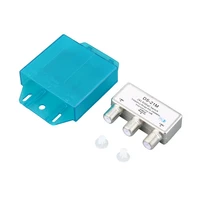 original brand new waterproof 2x1 satellite diseqc switch ds 021m multiswitch for satellite receiver with high quality