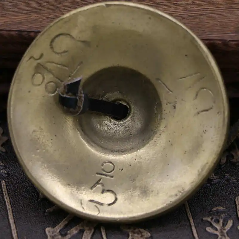 Тибетские буддийские Поющие колокольчики TBC942 пара тибетских латунных золотых