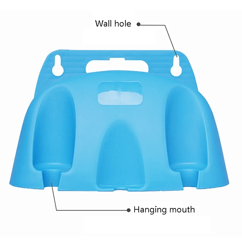 

Universal Garden Tools Hose Hanger Watering Pipe Holder Bracket Reel Wall Mounted for Car Wash Hose