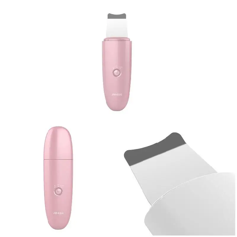 

Ultrasonic Facial Skin Scrubber Deep Face Cleaning Peeling USB Charging Skin Care MH88