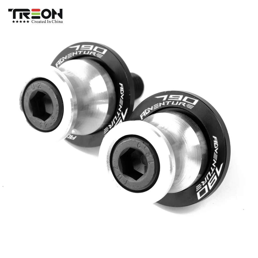 

Pair For KTM 790Adventure 790 Adventure/R ADV 2019 2020 Motorcycle SwingArm Sliders Spools CNC Swing Arm Stand Screws M10