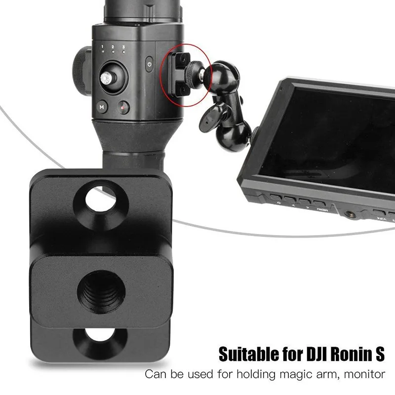Удлинительный адаптер для видеомонитора DJI Ronin S из алюминиевого сплава прочный