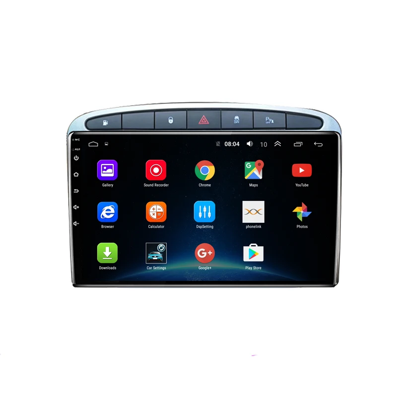 10 1 &quot2.5D IPS экран Android автомобильный DVD GPS для PEUGEOT 308 2007-2013408 2011 2012 2013 2014 радио аудио