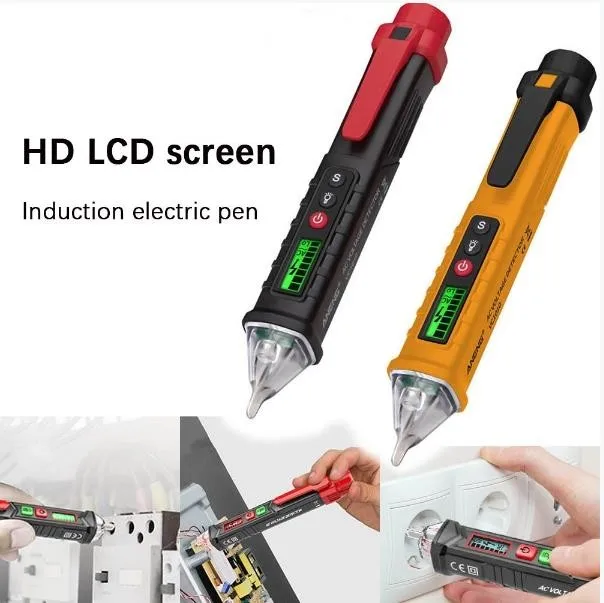 

VC1010 AC/DC LED Digital Display Smart Voltage Tester Current Electric Pen ANENG Non-contact AC Voltage Detector