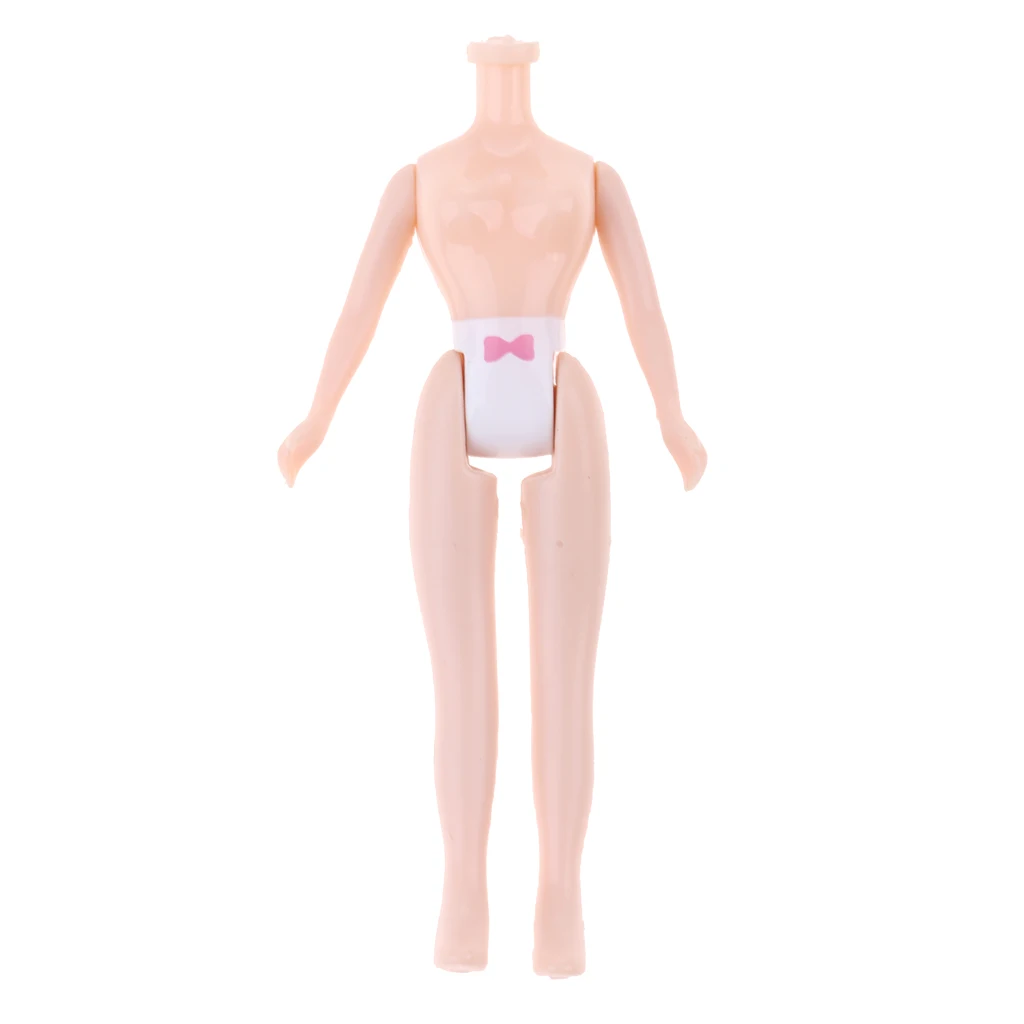 

7.5cm Girl Doll Body without Head for Mini Blythe Replacement Body Parts, Natural Skin