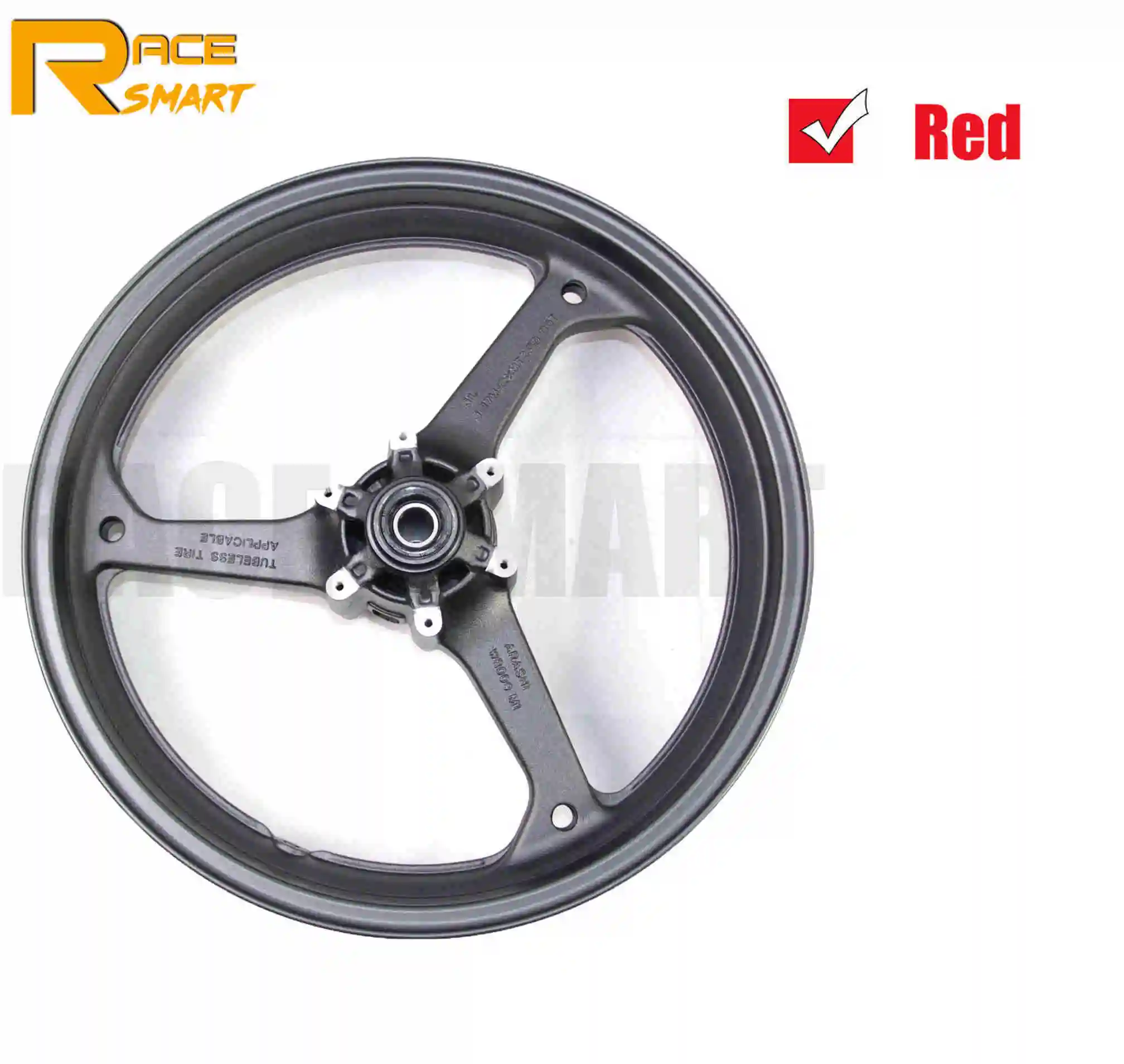 Red Обод колеса мотоцикла для Honda CBR600RR 2007- передние колеса диски мотоциклов колеса диски CBR 600RR 2012 2013 - Цвет: Red