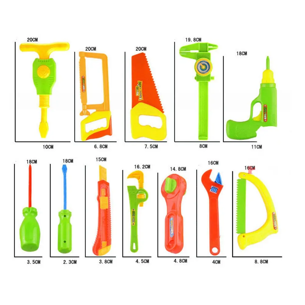 

32Pcs/set Wholesale Educational Children Carpentry Repair Tools Toy Pretend Play Play House Toys Baby Early Learning Toys