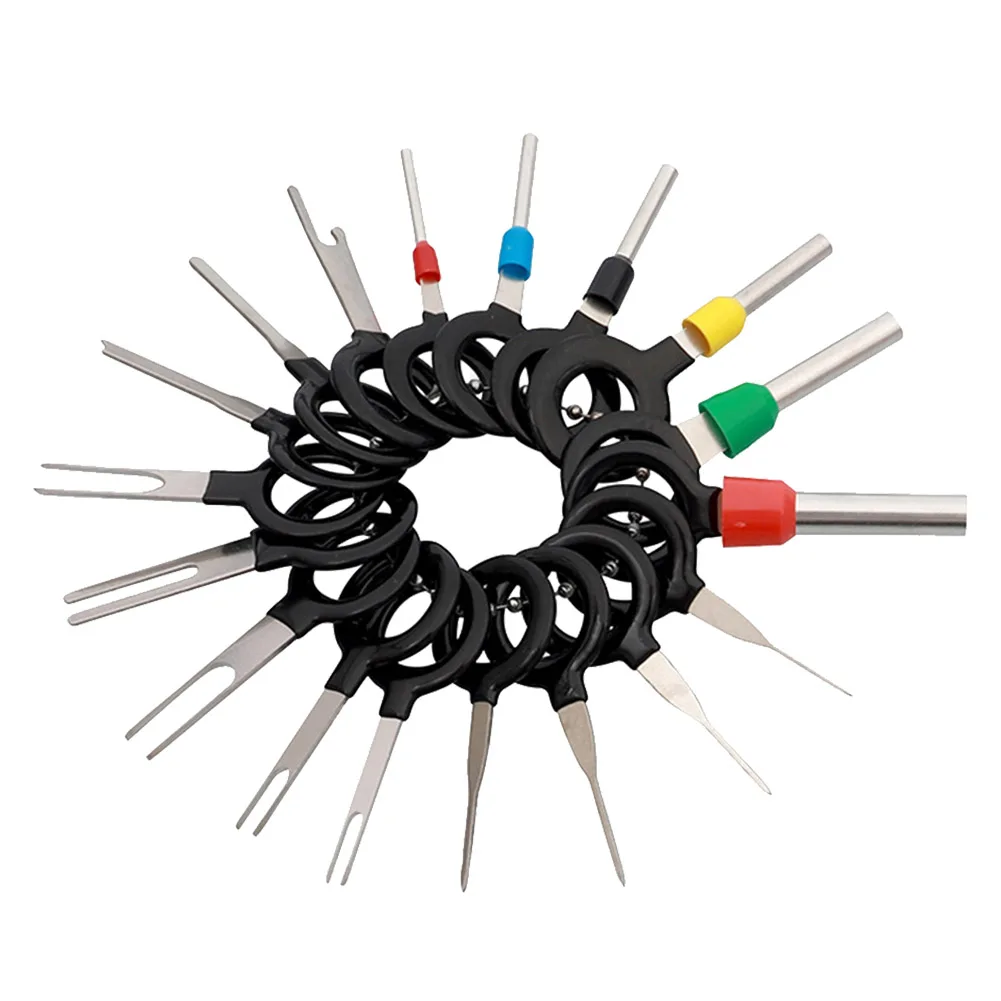 

39pcs/set Home Mini Handheld Durable Wire Connector Stainless Steel Terminal Removal Tools Universal Car Accessory Portable