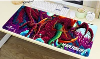 new large gaming mouse pad computer gamer keyboard mouse mat hyper beast desk animal scenery world cs lol mouse pad for pc desk