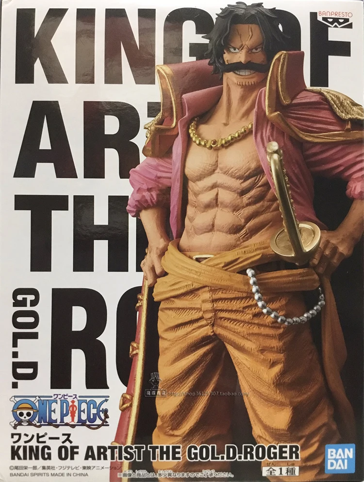 В наличии оригинал Banpresto Одна деталь OP KING художника КоА гол D ROGER фигурка игрушки