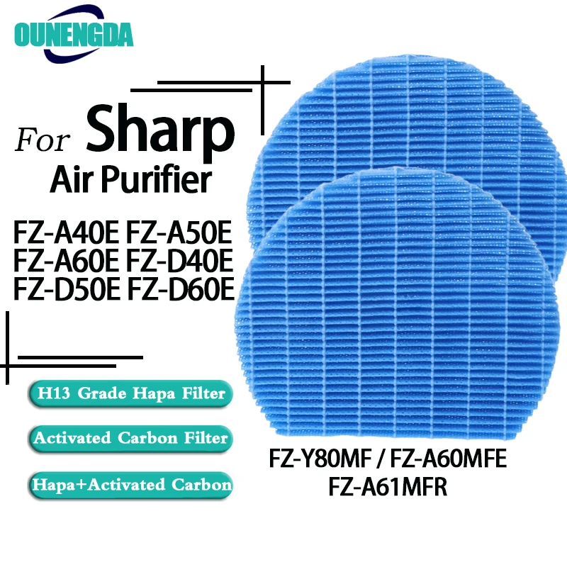 

Replacement Sharp Air Humidifier Filter FZ-Y80MF / FZ-A60MFE /FZ-A61MFR For KC-A40E KC-50E KC-A60E KC-D40 KC-D50 KC-D60 Parts