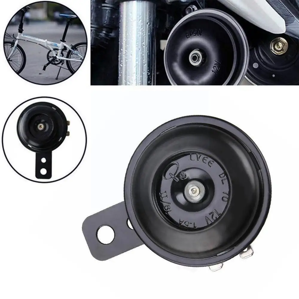 

12v motorcycle horn Universal Waterproof Electric Horn Sound Motorcycle Loud 105db Scooter 12V Motor M1M1