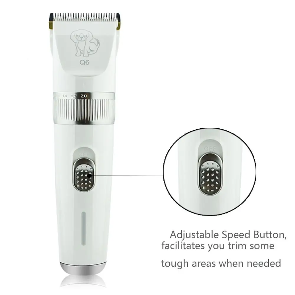 

Electric Dog Hair Trimmer Dog With a Hair Clipper Cat Hair Clipper Pet Clippers USB Rechargeable Pet Repair Hair Machine