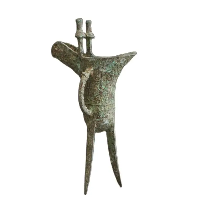 

Pure copper antique unearthed bronze ornament bronze goblet