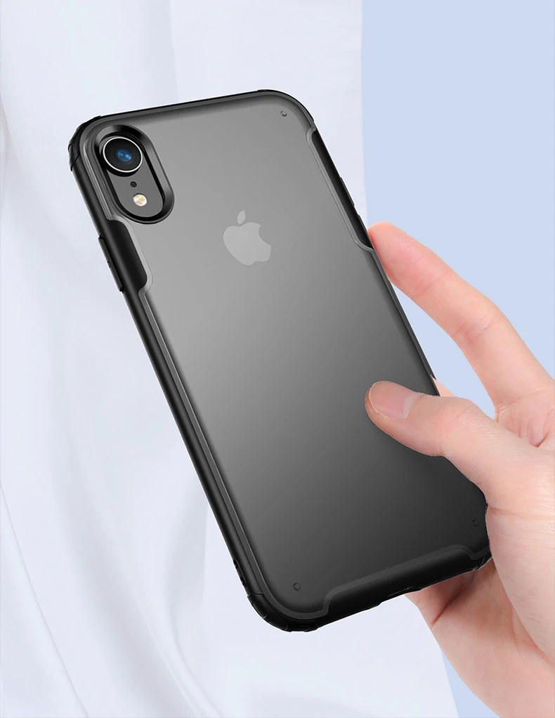 Защитный чехол для iPhone XS MAX XR X 11 2019 PC матовый прозрачный 7 6 6S 8 Plus TPU мягкий