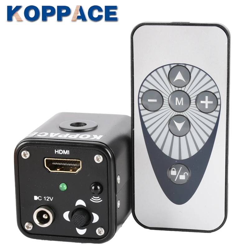 KOPPCE 2 миллиона пикселей микроскоп камера 0.5X электронный окуляр HDMI интерфейс