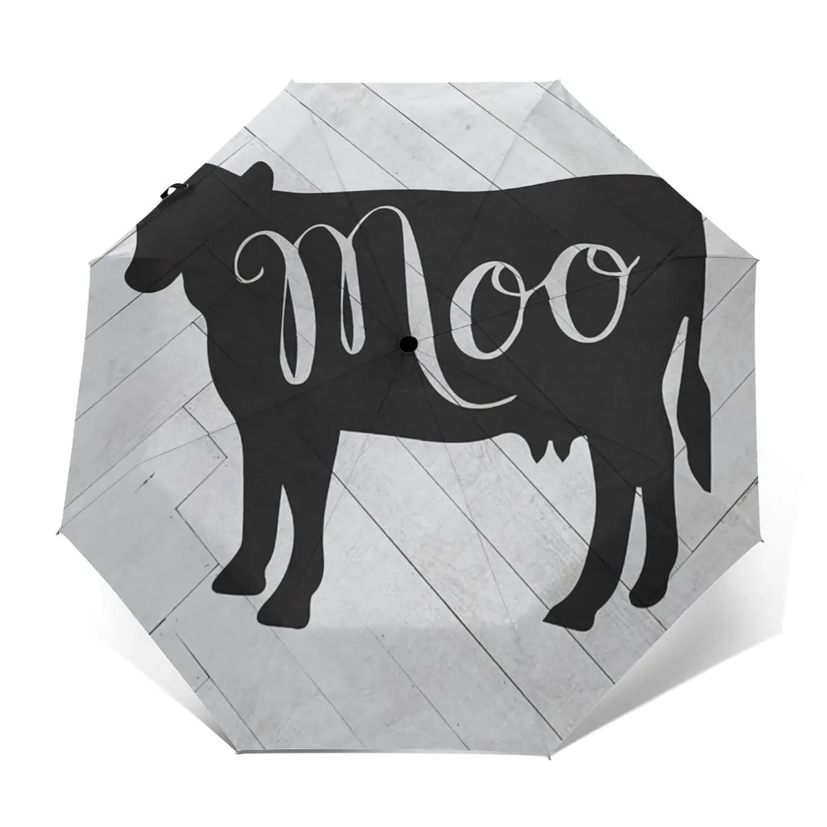 

Cow Umbrella Wind Proof Auto Umbrella Beautiful Painting Compact Beach Umbrella