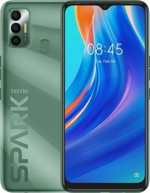 Чехол для Tecno Spark 7 чехол-книжка с бумажником и подставкой кожаный на Spark7 чехол Etui