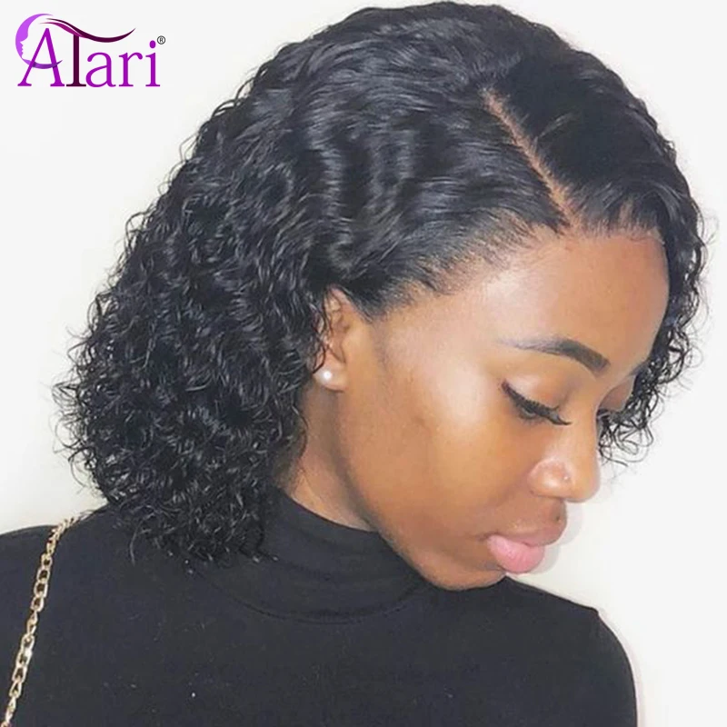 

Bob Lace Front Wig Kinky Curly Wig Hd Lace Frontal Wig 13x4 4x4 Bob Wig Pre Plucked Virgin Brazilian Curly Wigs For Black Women