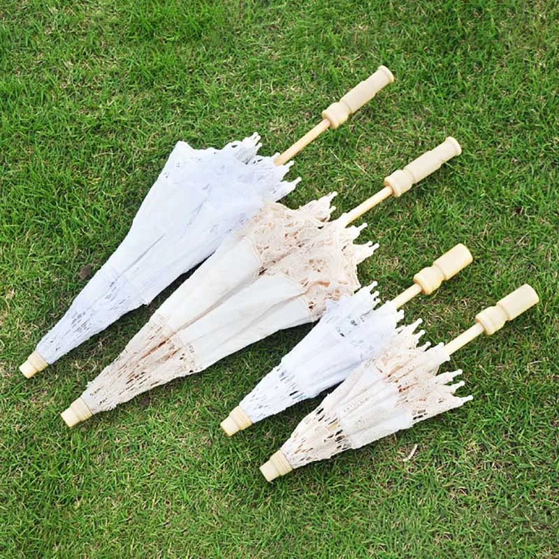 Зонт-зонтик женский с длинной ручкой 1 шт. | Дом и сад