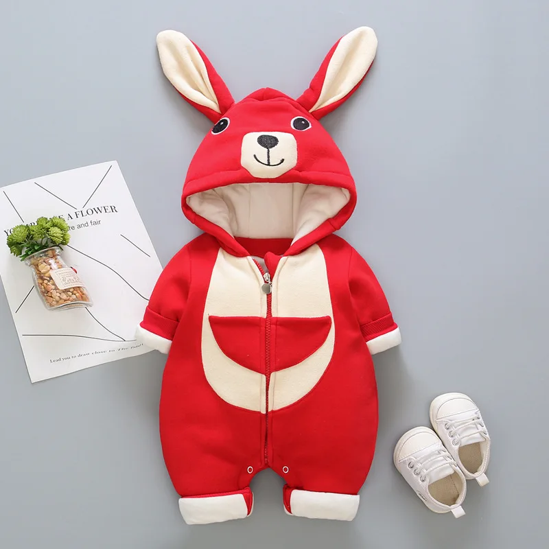 HYLKIDHUOSE/2019 зимние комбинезоны для маленьких мальчиков и девочек новорожденных