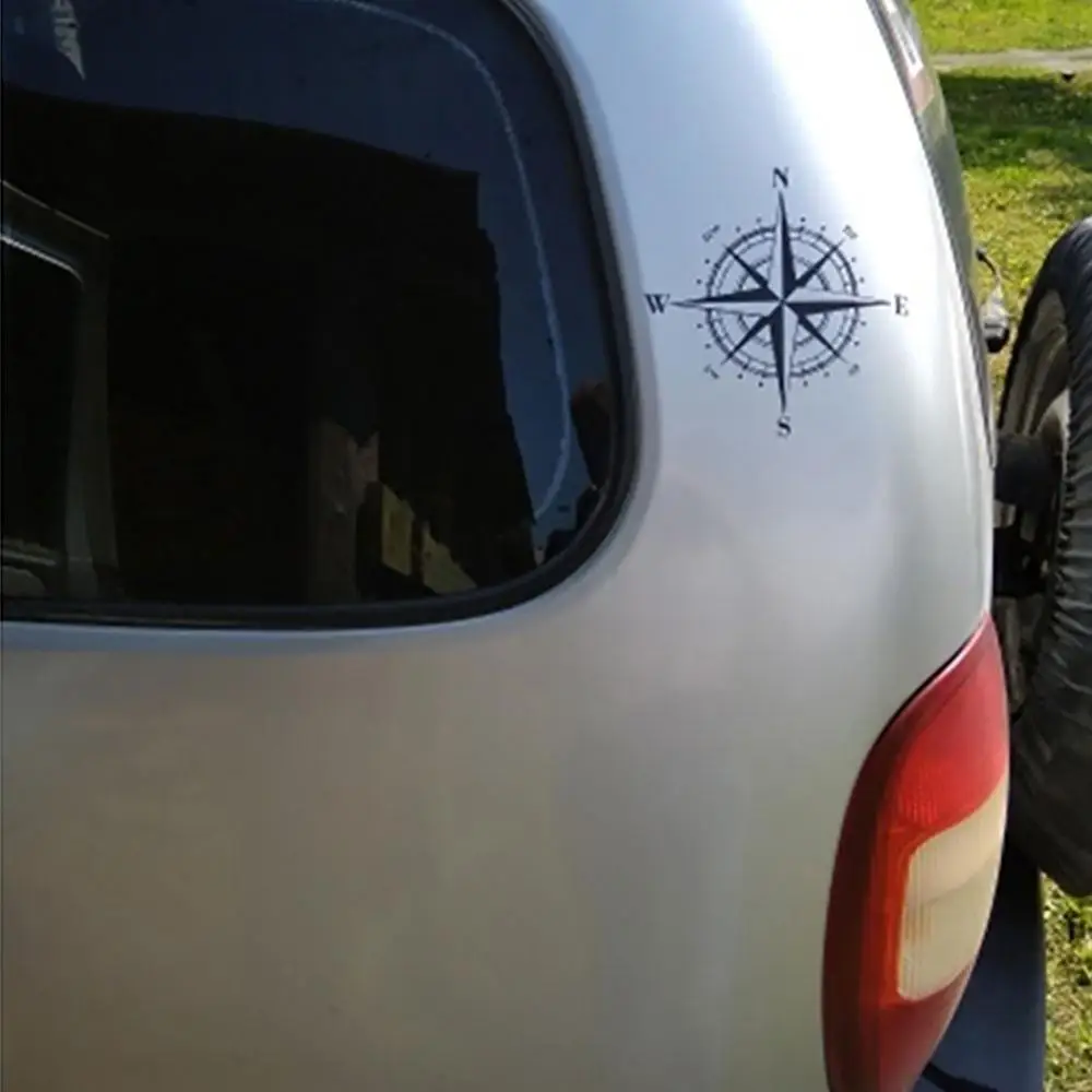 NSWE Compass Motorcycle Car-Styling Vehicle Body Window Decals Sticker Decor автомобильные товары наклейки на авто