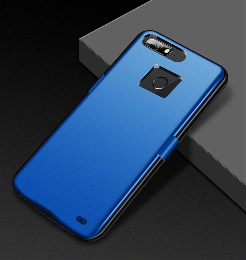 6800 мА/ч Расширенный чехол для телефона с аккумулятором питания для huawei Honor 7A Pro, чехол для резервного зарядного устройства для Honor 7A Pro, чехол для внешнего аккумулятора