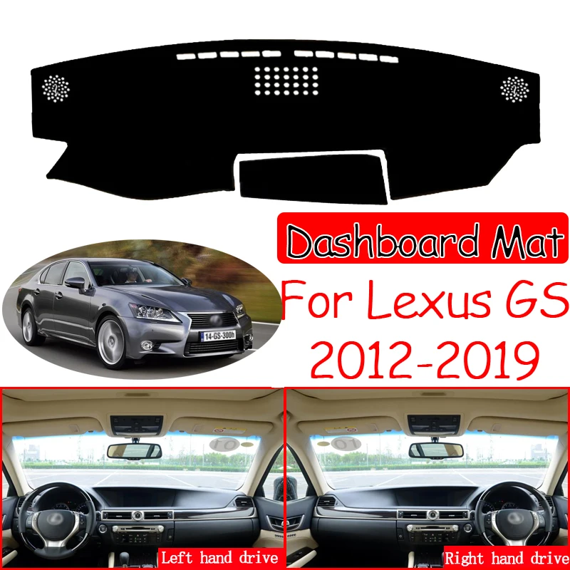 Противоскользящий коврик для Lexus GS L10 250 350 300h 400h 200t 2012 ~ 2019 накладка на приборную