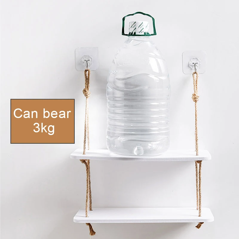 Деревянный Декоративный Настенный стеллаж для хранения кухни детской комнаты