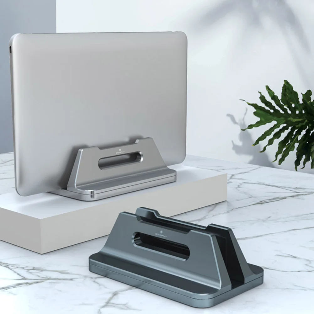 Регулируемая вертикальная подставка для ноутбука алюминиевый Портативный