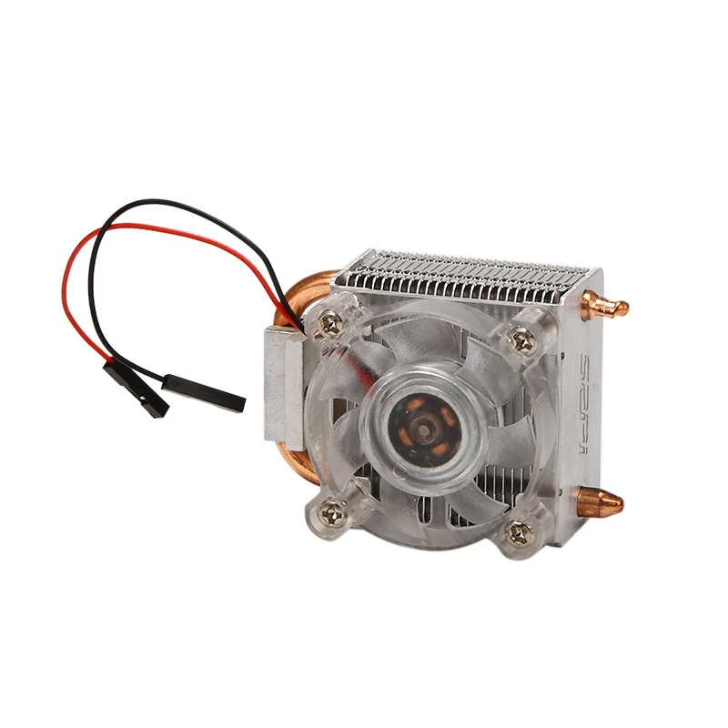 

for Raspberry Pi Cooling Fan, for Raspberry Pi ICE Tower Cooler, RGB Cooling Fan with Radiator for Raspberry Pi 3/4