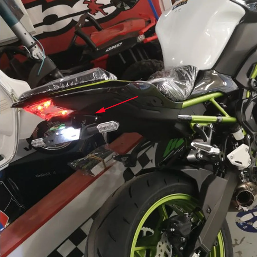 Держатель номерного знака для KAWASAKI Z900 задний аккуратный крыло исключающий