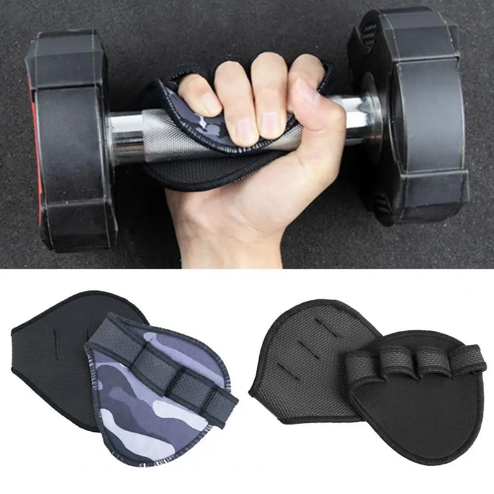 

1 Pair Fitness Grip Pad Good Quality Hand Protection Wear-resistant for Gym Weight Lifting Gloves Weight Lifting Gloves