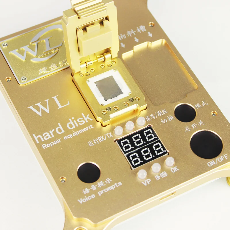 2017 WL PCIE подставка для тестирования жесткого диска iPhone 6S 7 7p ipad Pro NAND Flash Programmer