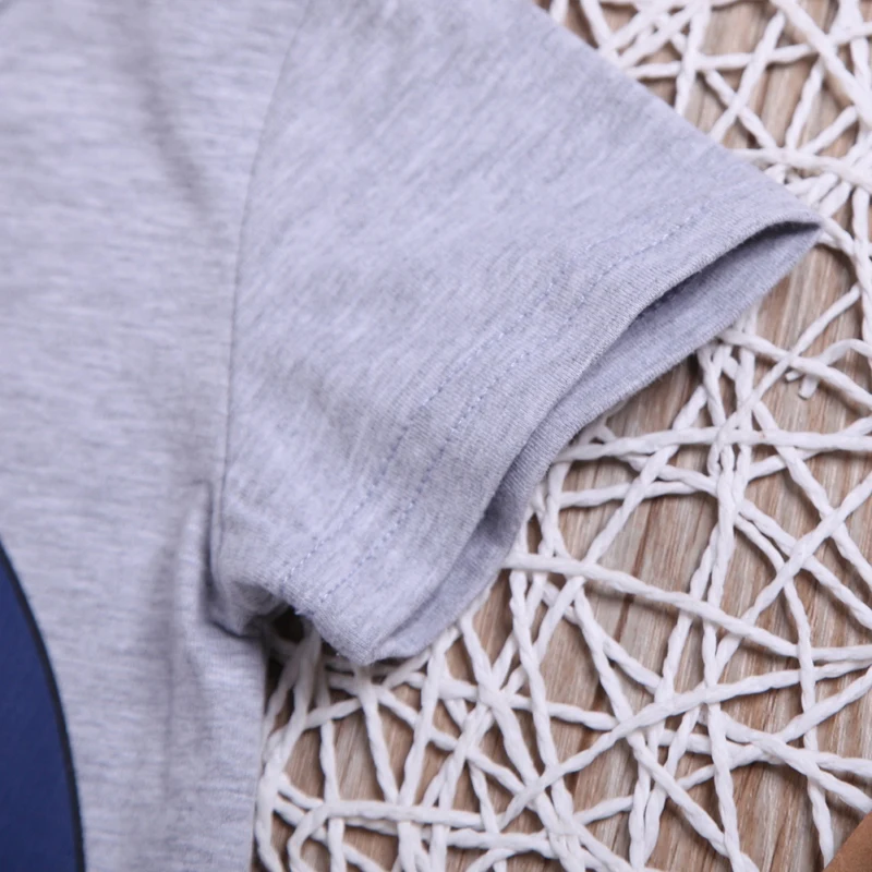 Детская футболка с короткими рукавами и буквенным принтом для девочек блузка +