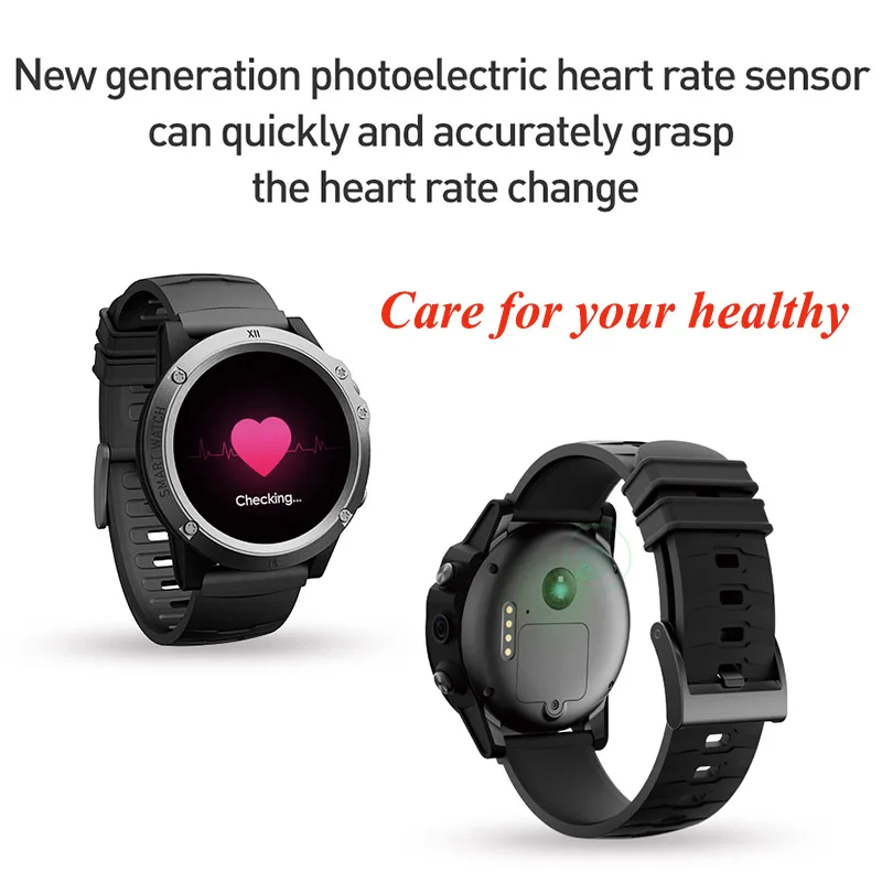 Смарт-часы на Android 4G GPS с несколькими циферблатами 1 39 дюйма пульсометр камера 2 Мп