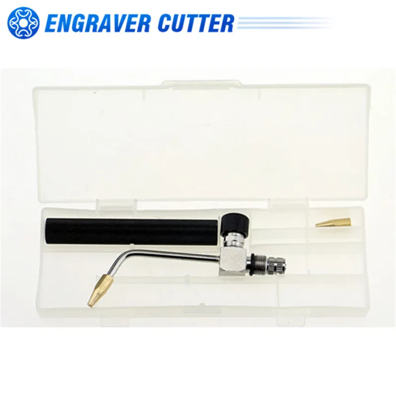 Универсальная газовая горелка оксигидроген Пламенный пистолет с 3 насадками для